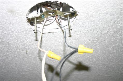 install light fixture without junction box|wire splice without junction box.